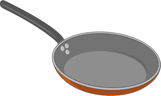 Steel Stainless Pan Frying Transparent PNG Image