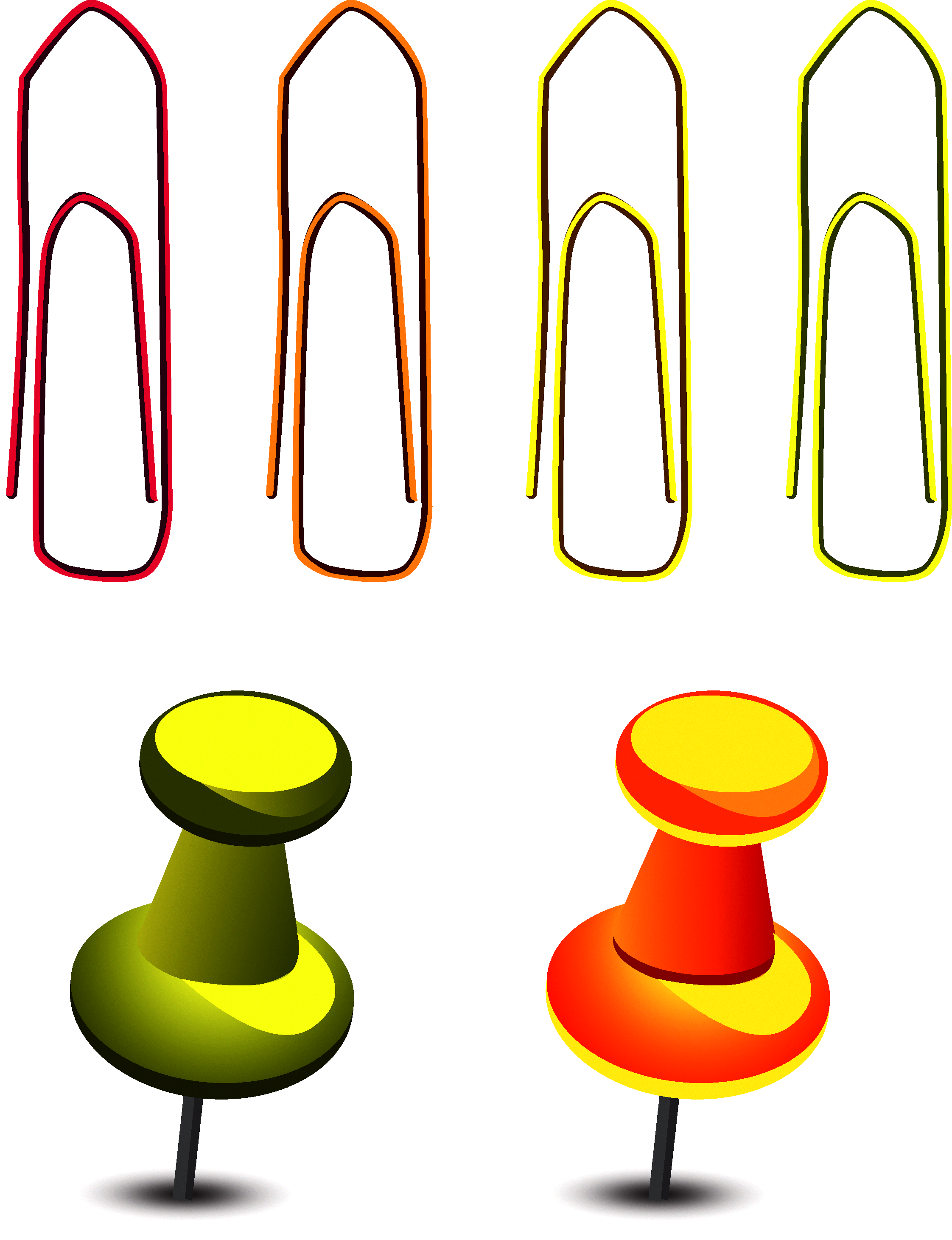 Stationery Text Drawing Pin Area Transparent PNG Image