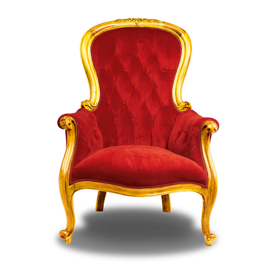Throne Postscript Chair Encapsulated Couch Transparent PNG Image