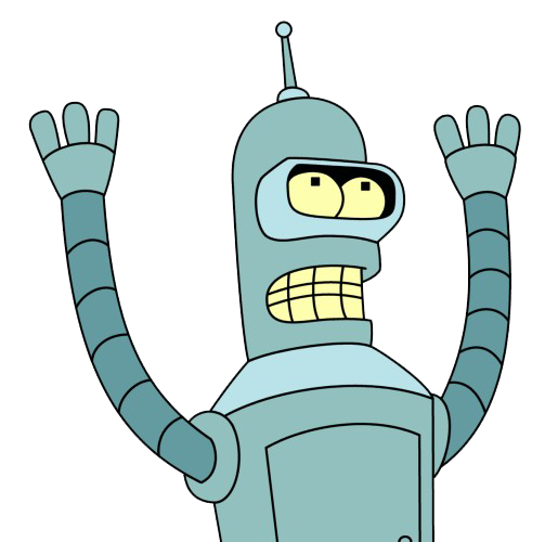 Futurama Bender Transparent PNG Image