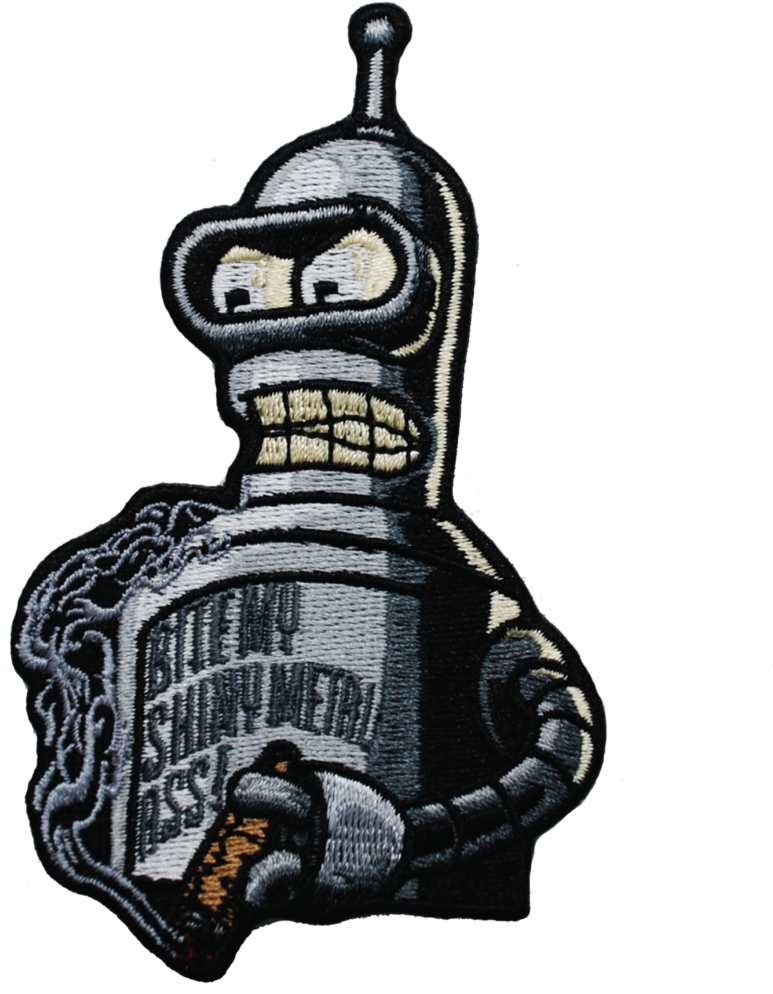 Bender Patch Transparent PNG Image