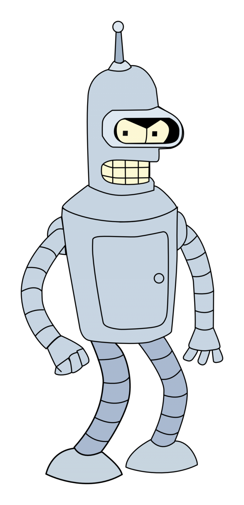 Futurama Cartoon Bender Transparent PNG Image