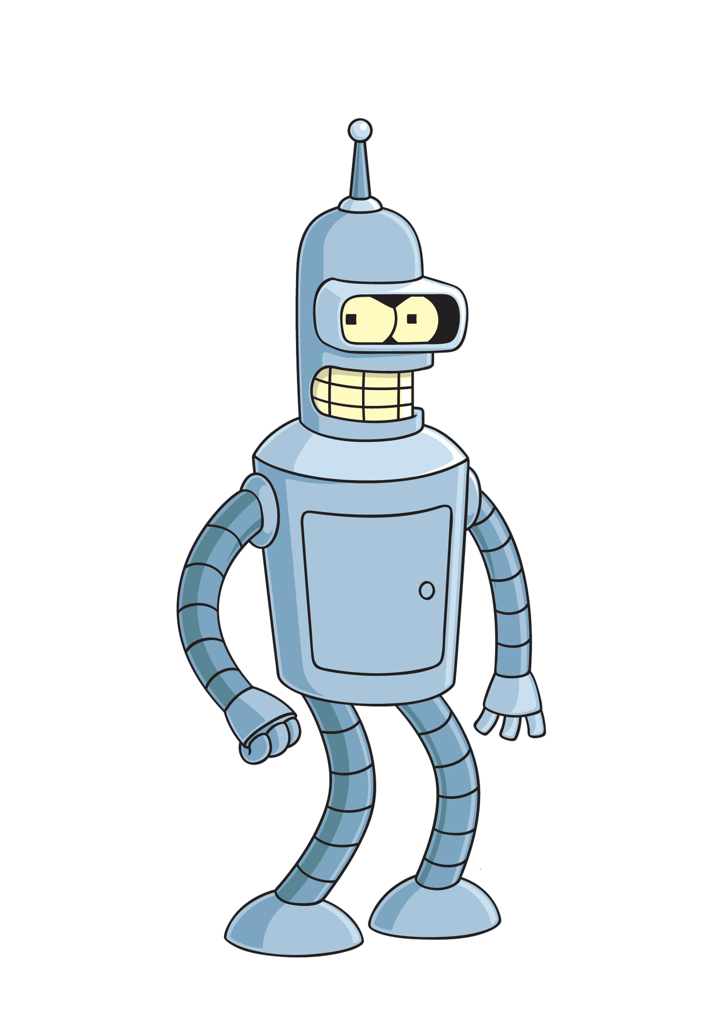 Futurama Robot Bender Transparent PNG Image