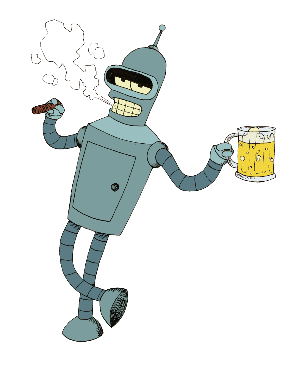Bender Background Transparent PNG Image