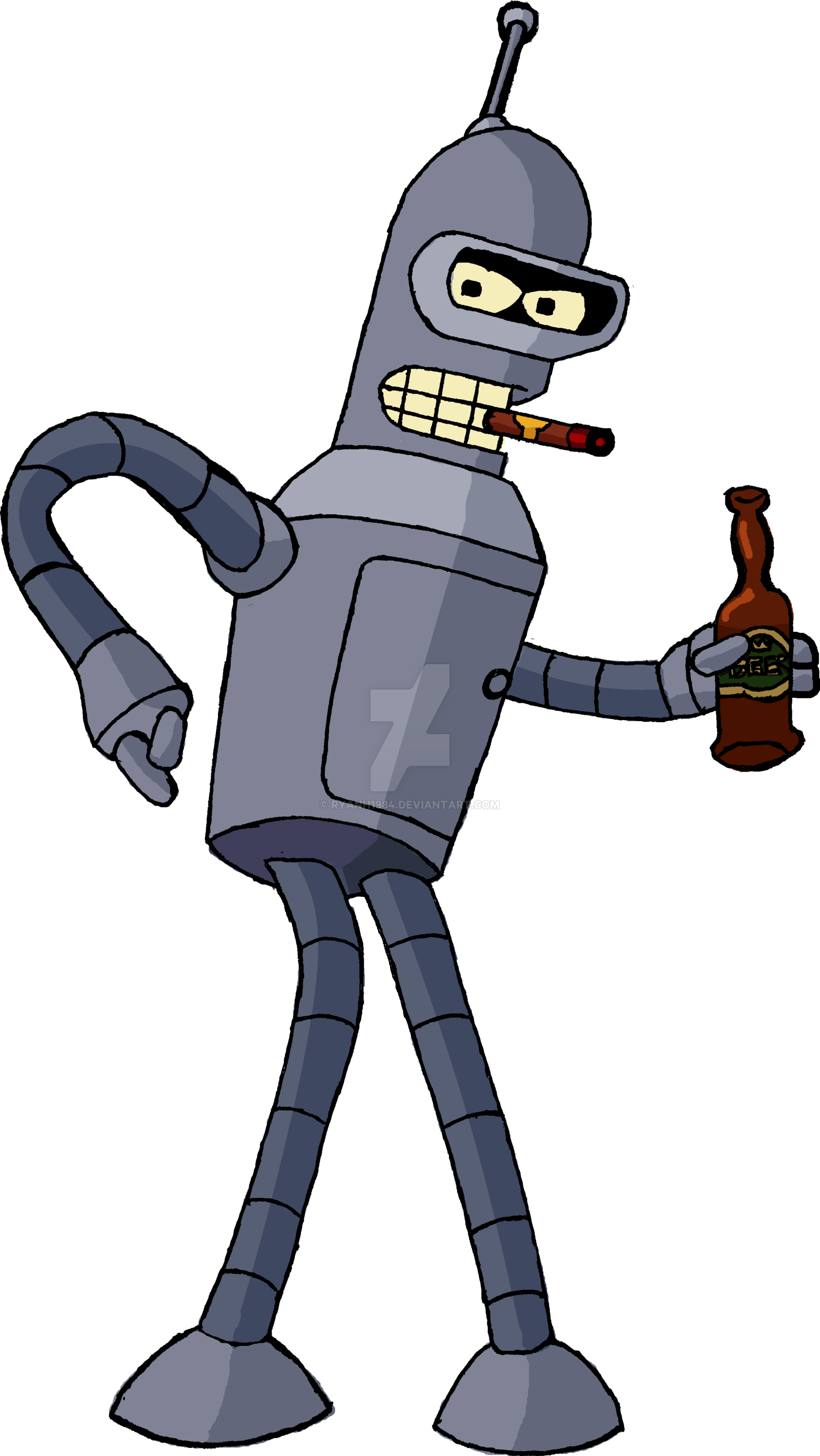 Bender Transparent PNG Image
