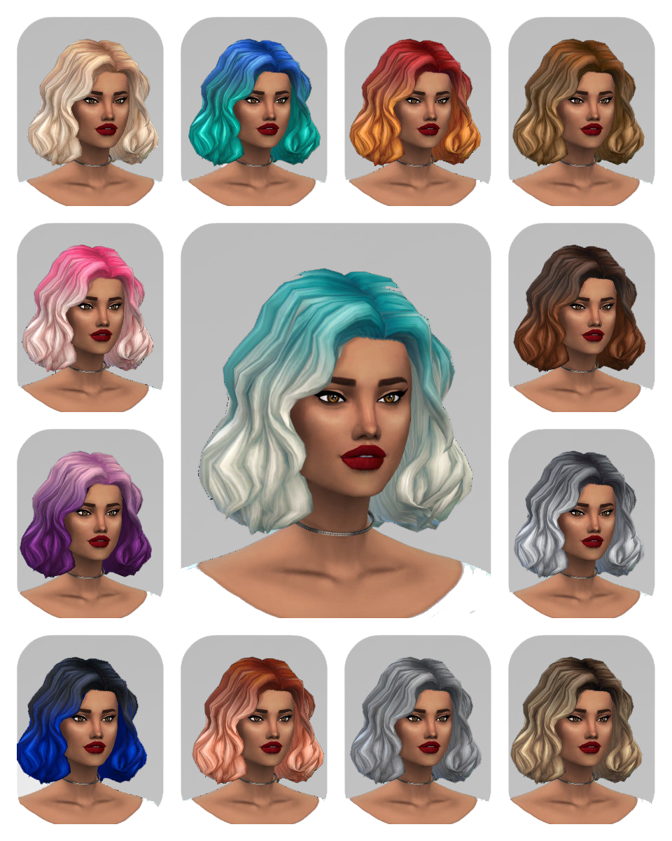Sims Wig Hairstyle Head Vampires Transparent PNG Image