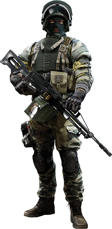 Battlefield Bad Infantry Company Fusilier Transparent PNG Image