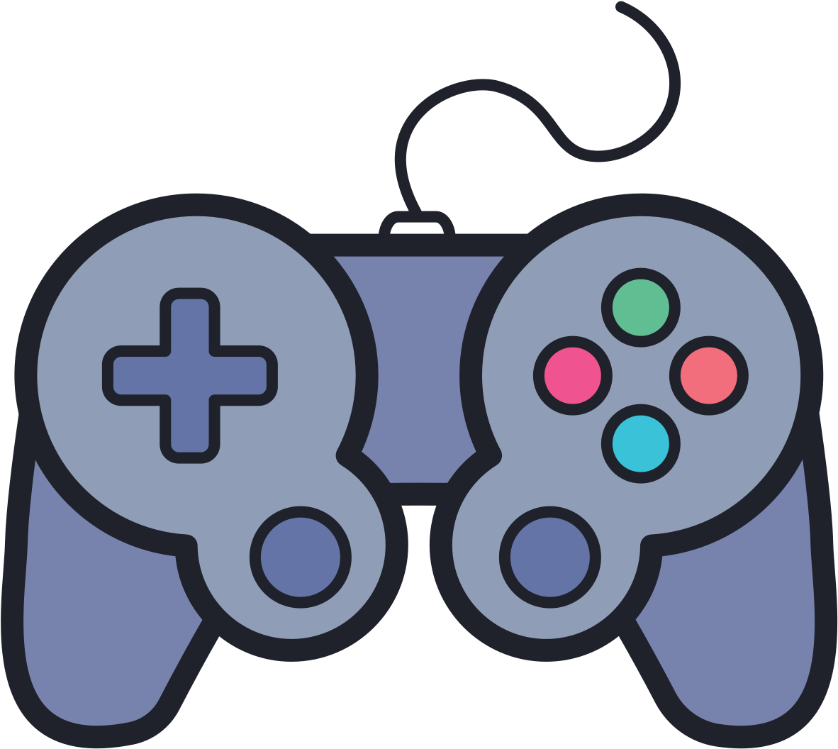 Vector Gamepad Transparent PNG Image