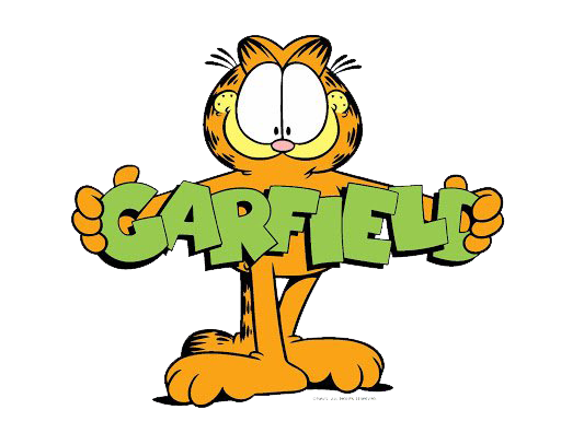 Garfield Cartoon Transparent PNG Image