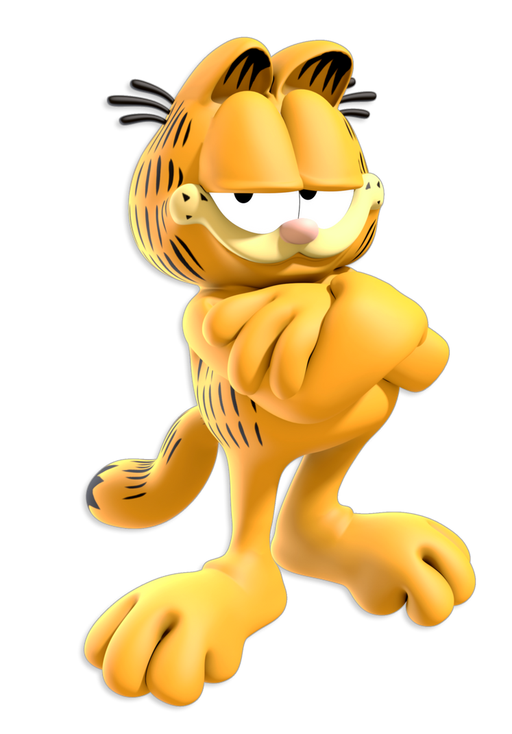 Garfield Cartoon Transparent PNG Image