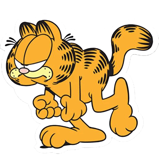 Garfield Cartoon Transparent PNG Image