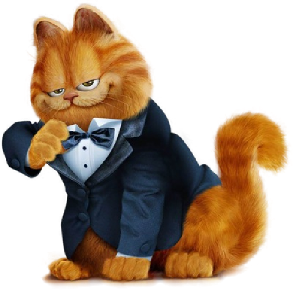 Garfield Cartoon Transparent PNG Image