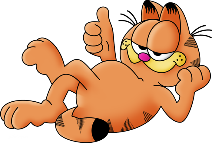 Garfield Cartoon Transparent PNG Image