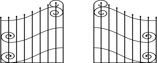 Gate Entrance Open Transparent PNG Image