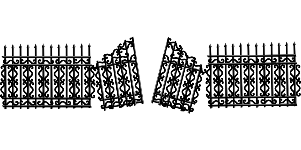 Gate Entrance Open Transparent PNG Image