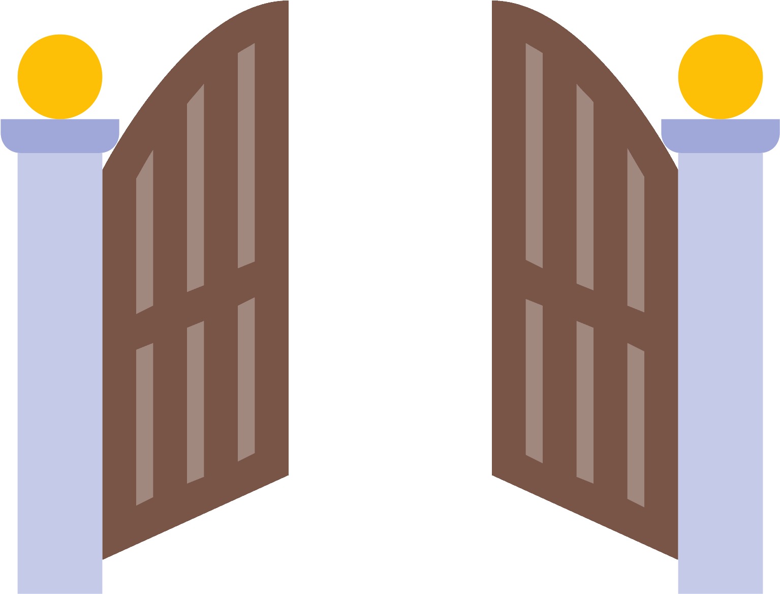 Gate Open Transparent PNG Image
