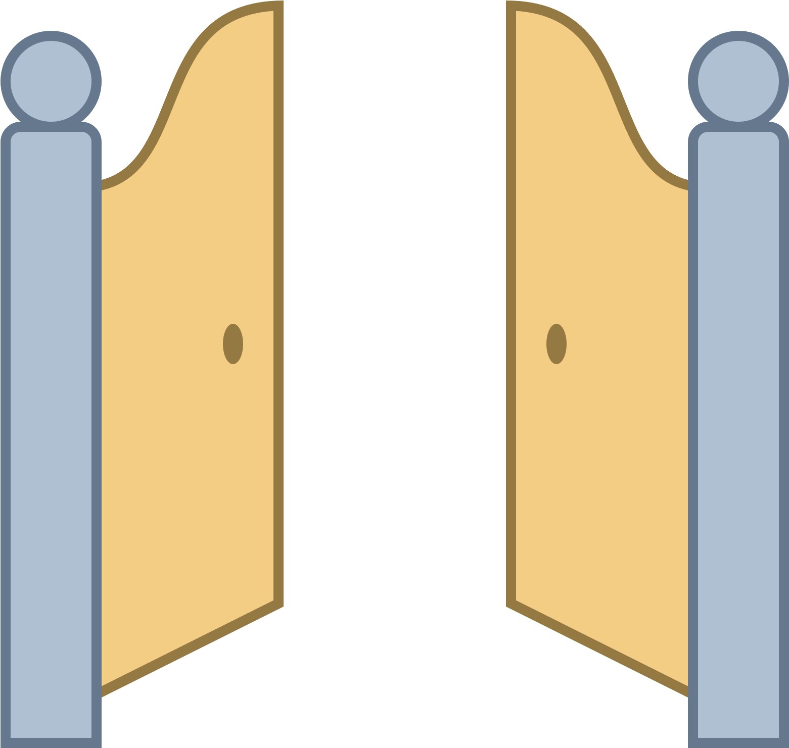 Gate Open Transparent PNG Image