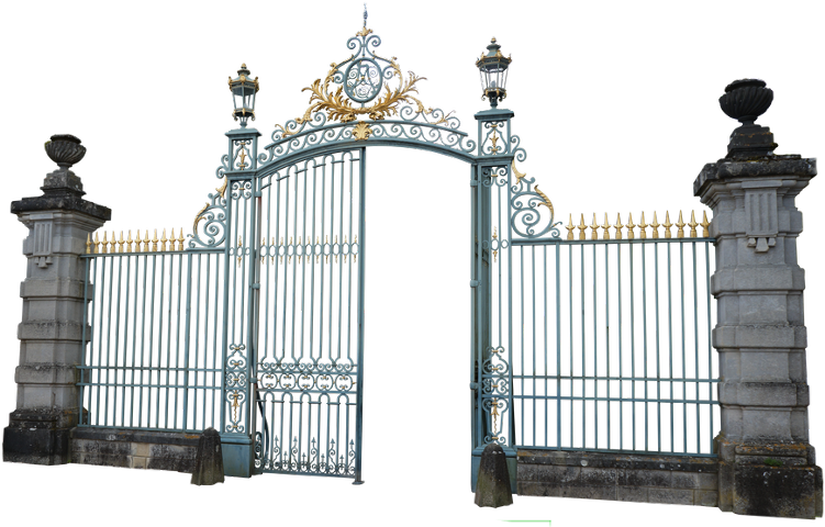 Gate Open Transparent PNG Image