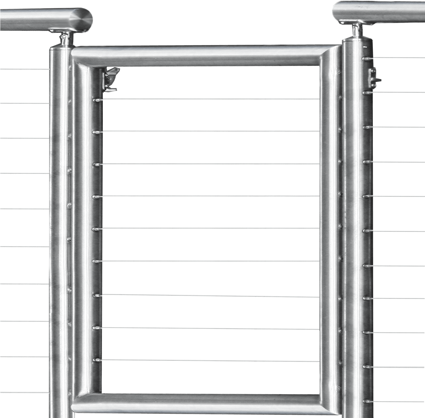 Steel Gate Transparent PNG Image
