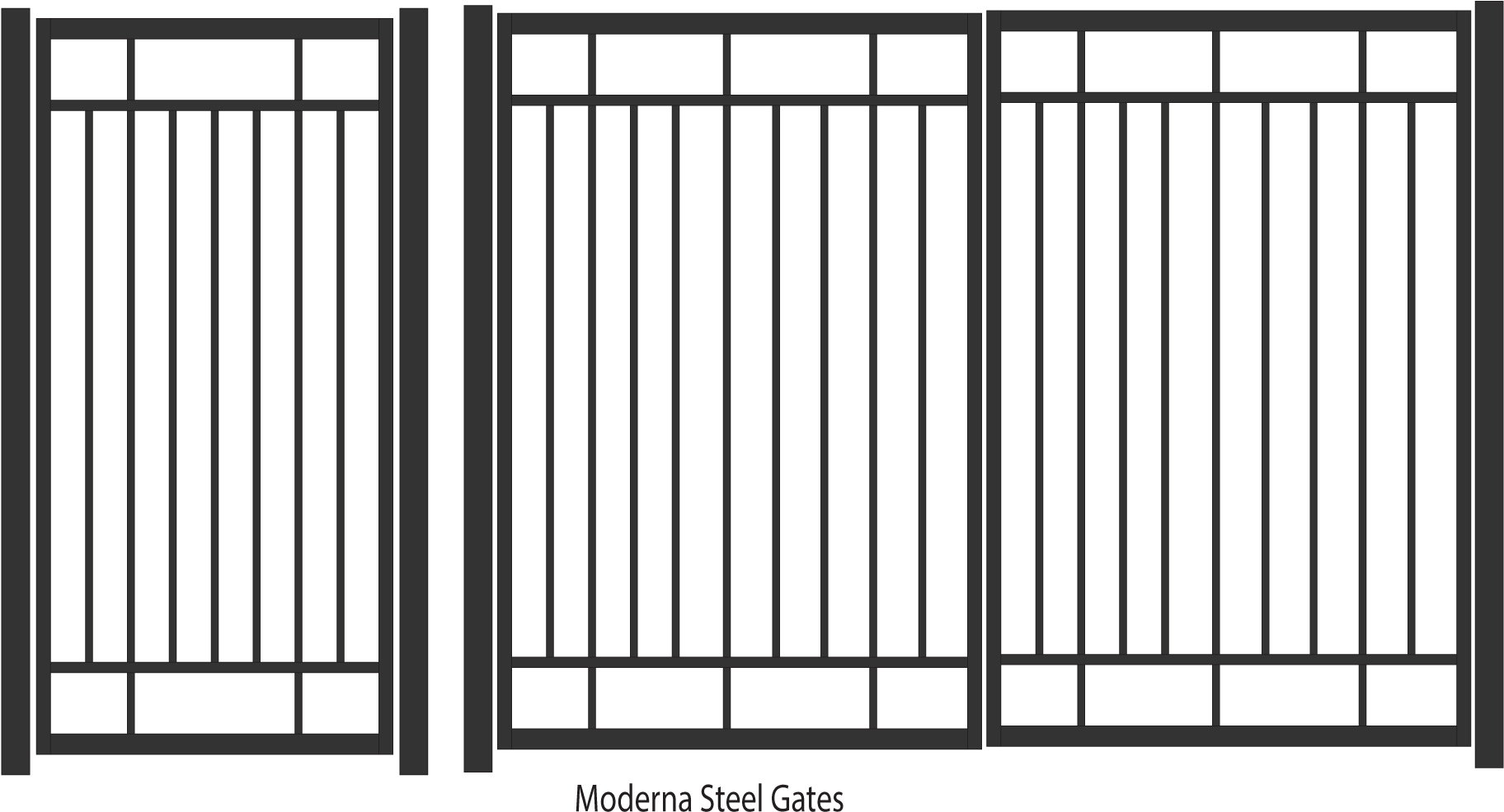 Steel Gate Transparent PNG Image