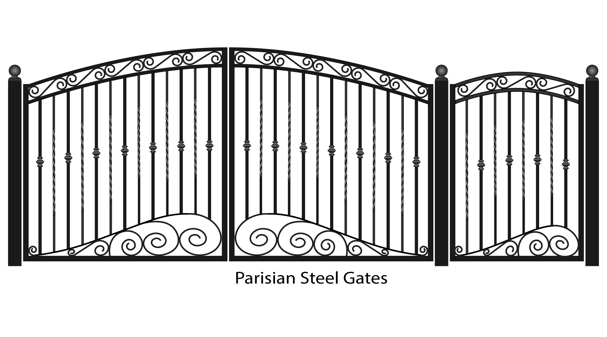 Fancy Gate Transparent PNG Image