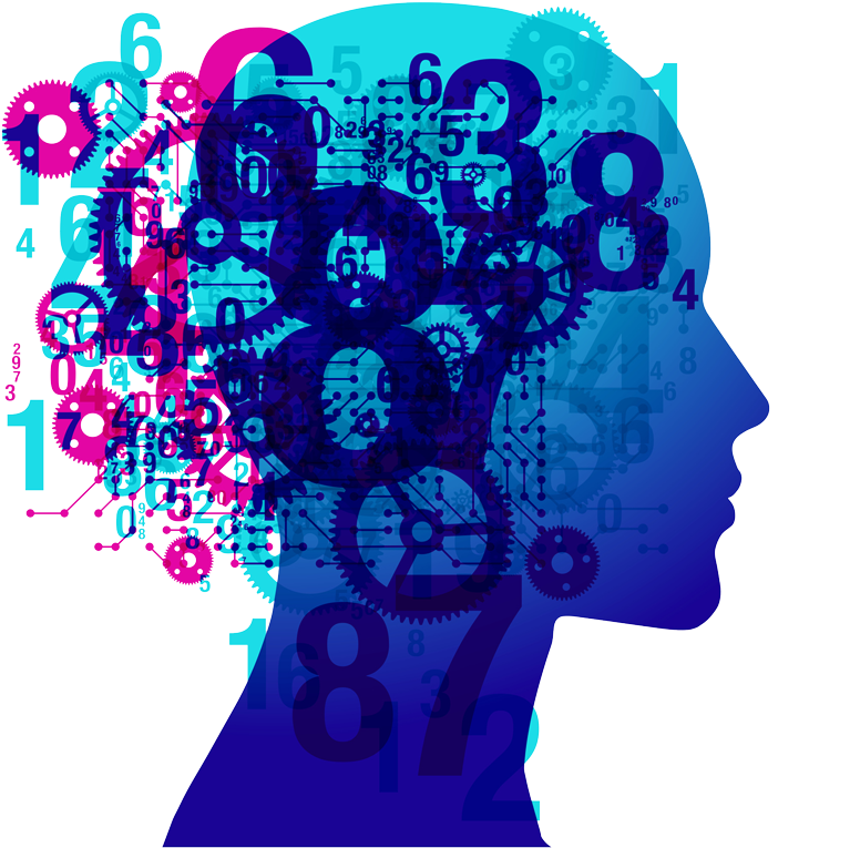 Brain Inside Gears Transparent PNG Image