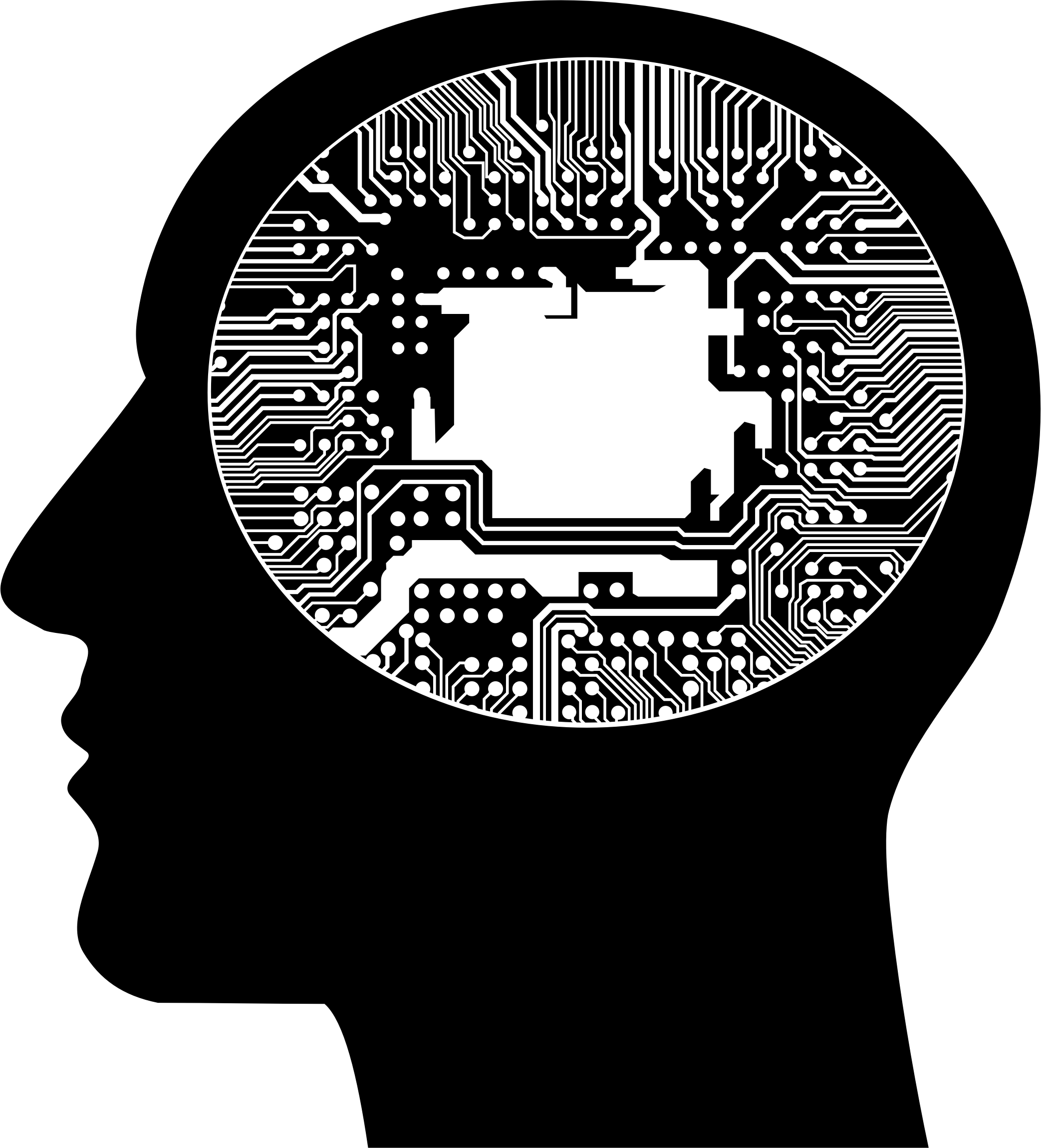 Brain Gears Transparent PNG Image