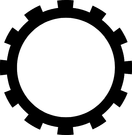 Pic Vector Silhouette Gears Transparent PNG Image