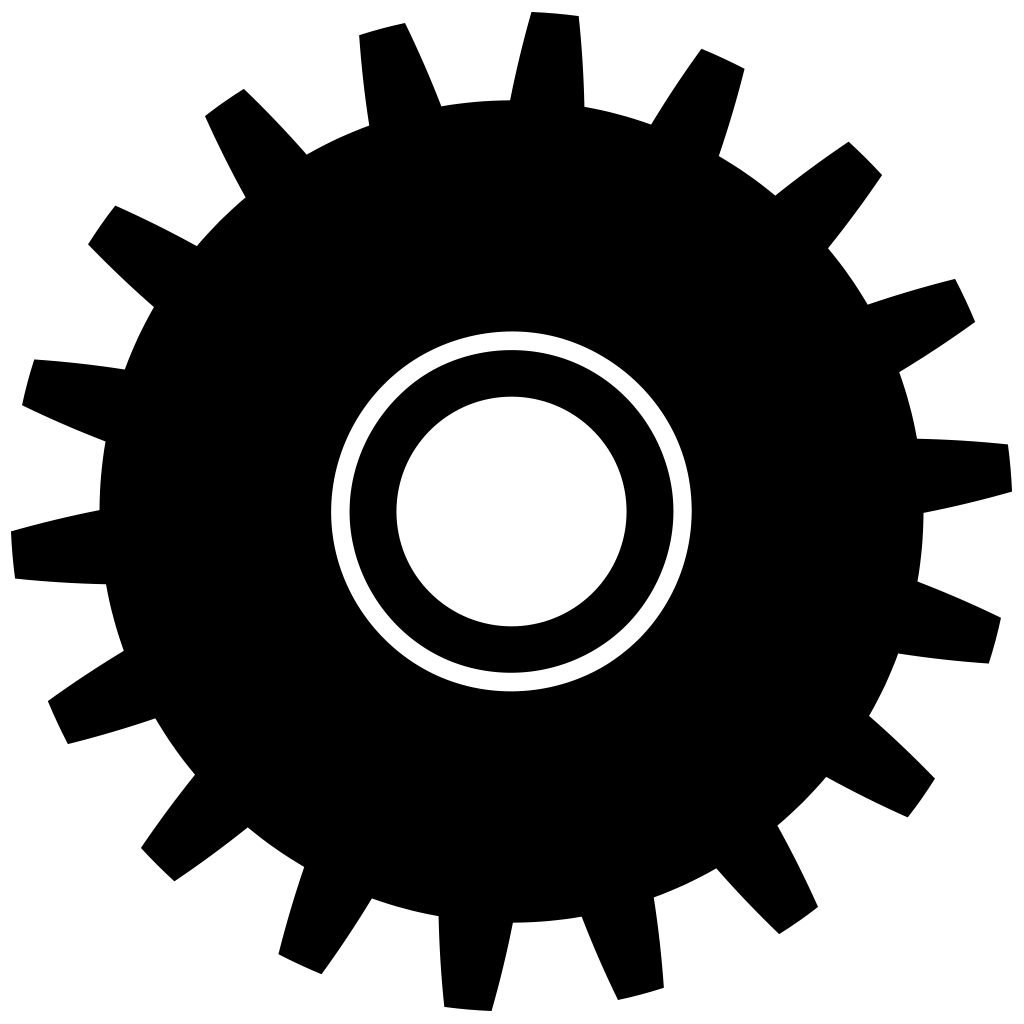 Gears Transparent PNG Image