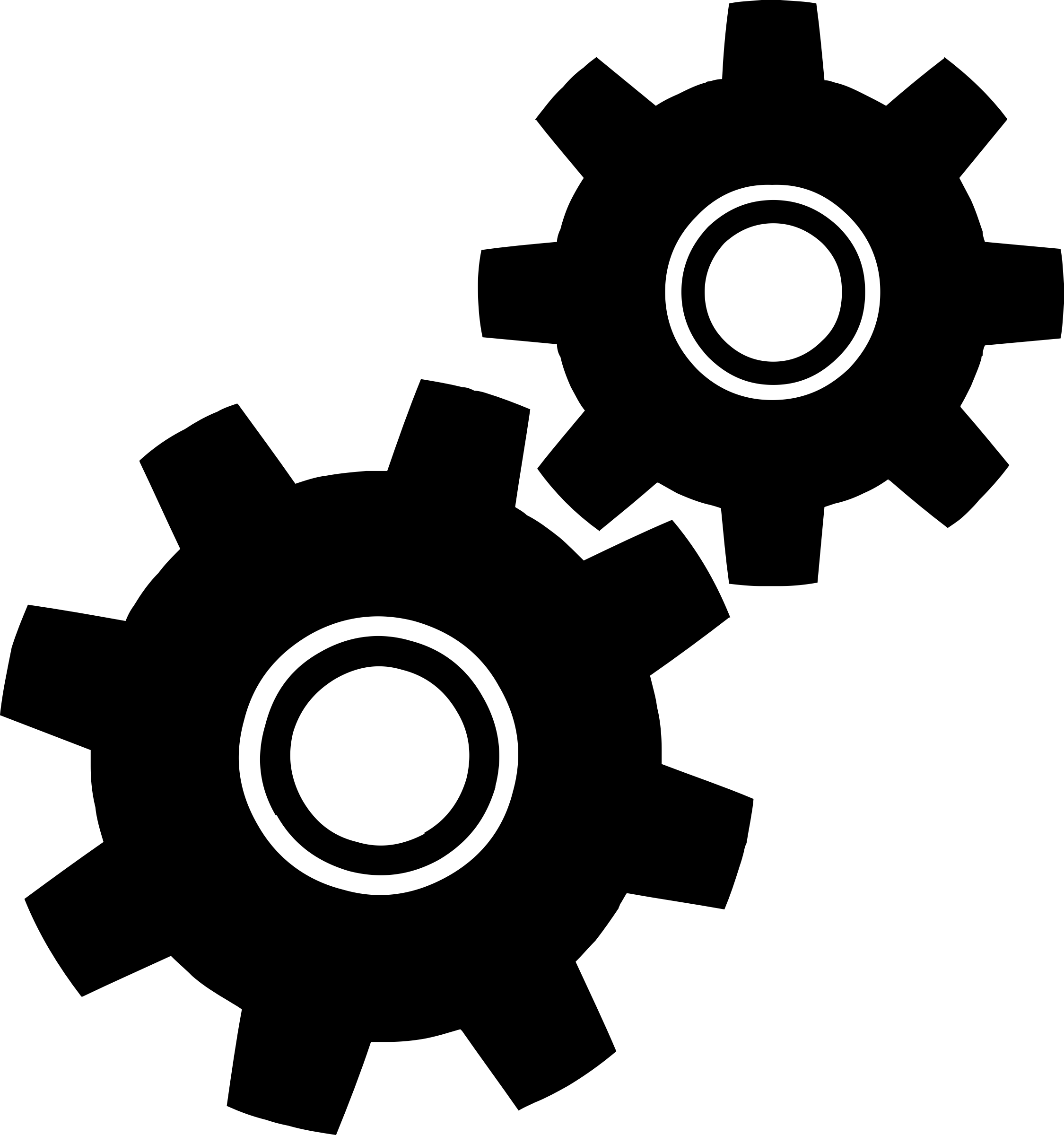 Gears Transparent PNG Image