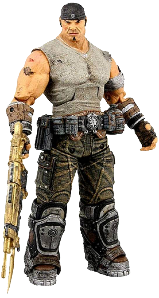 Marcus Fenix Transparent PNG Image