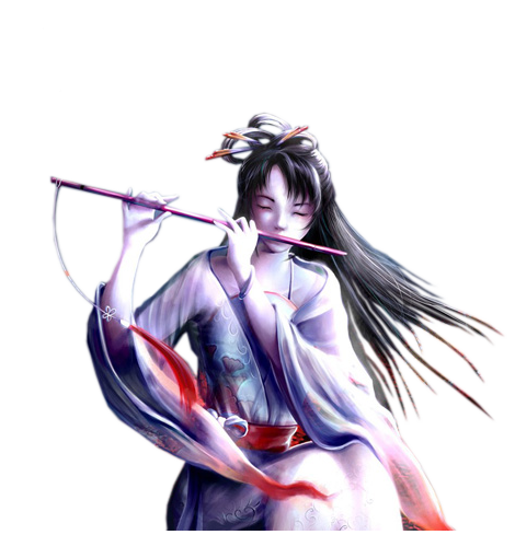 Geisha Transparent PNG Image