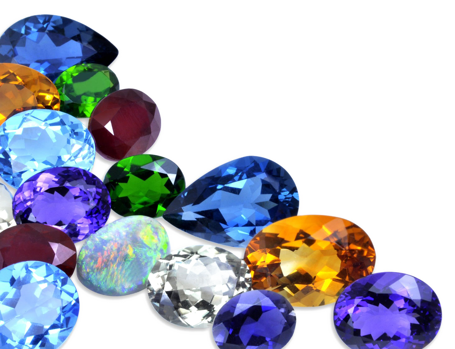 Gemstone Colorful Transparent PNG Image