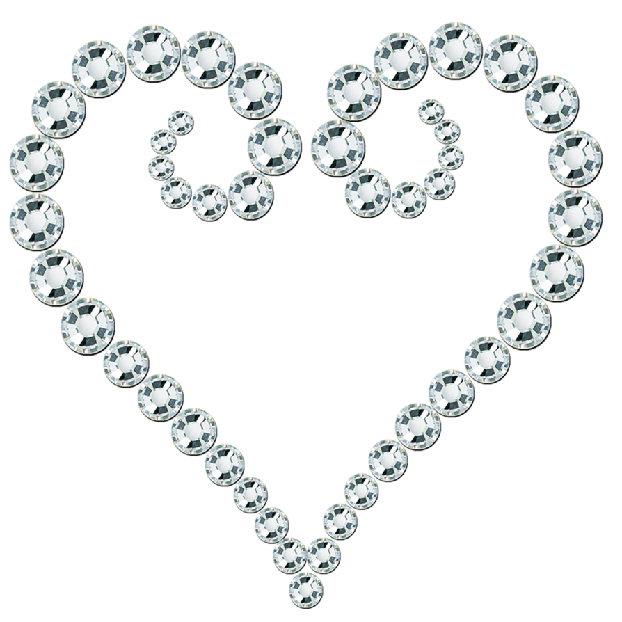 Crystal Gemstone Heart Transparent PNG Image