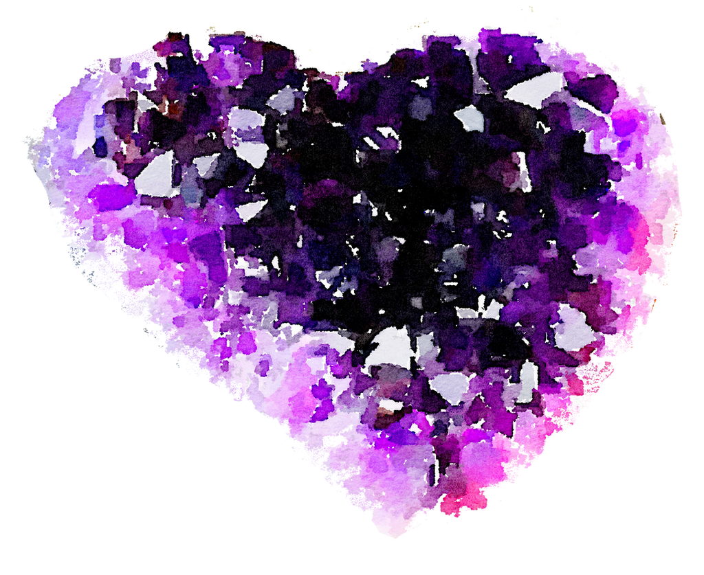 Crystal Gemstone Heart Transparent PNG Image