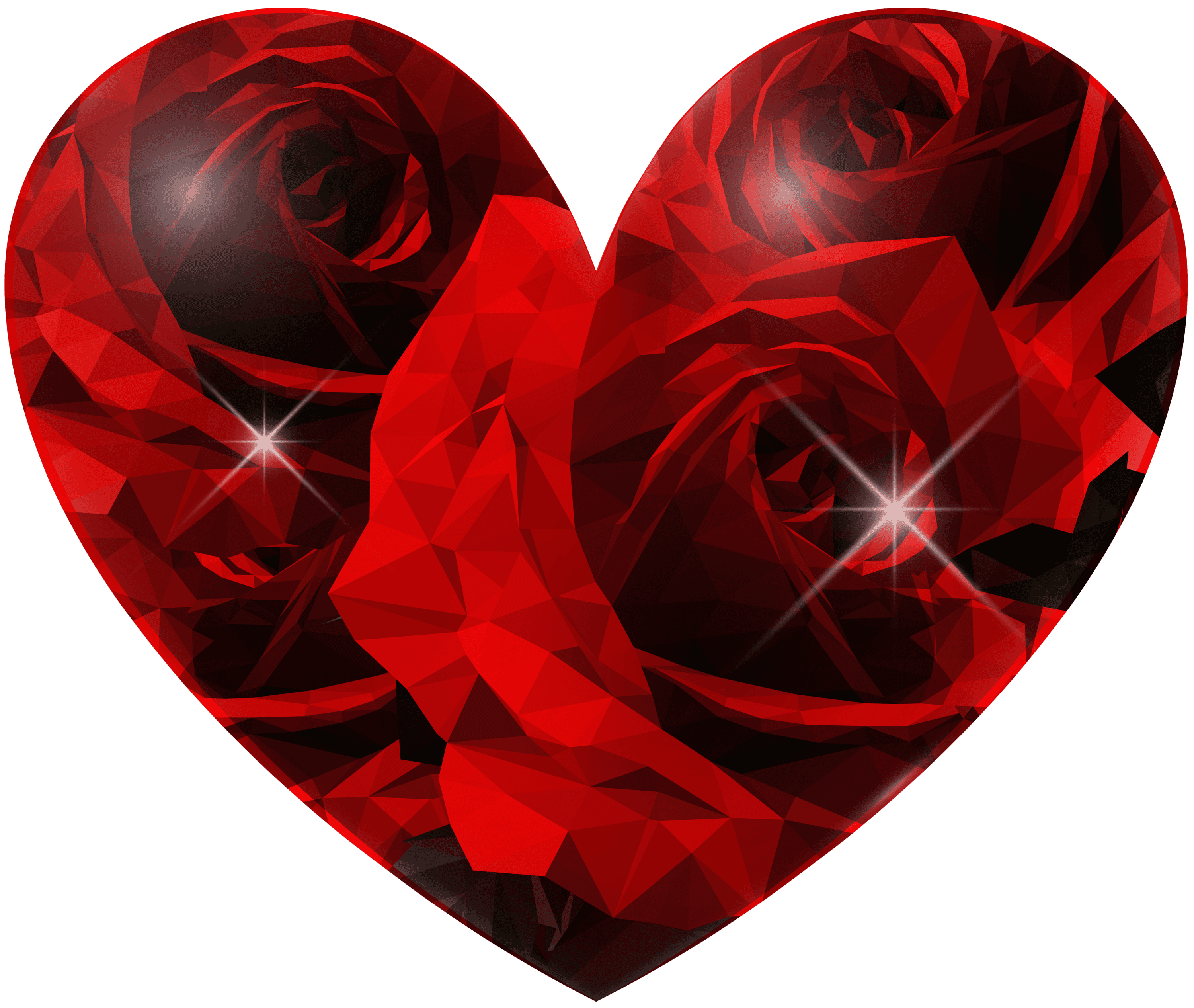 Heart Gemstone Transparent PNG Image