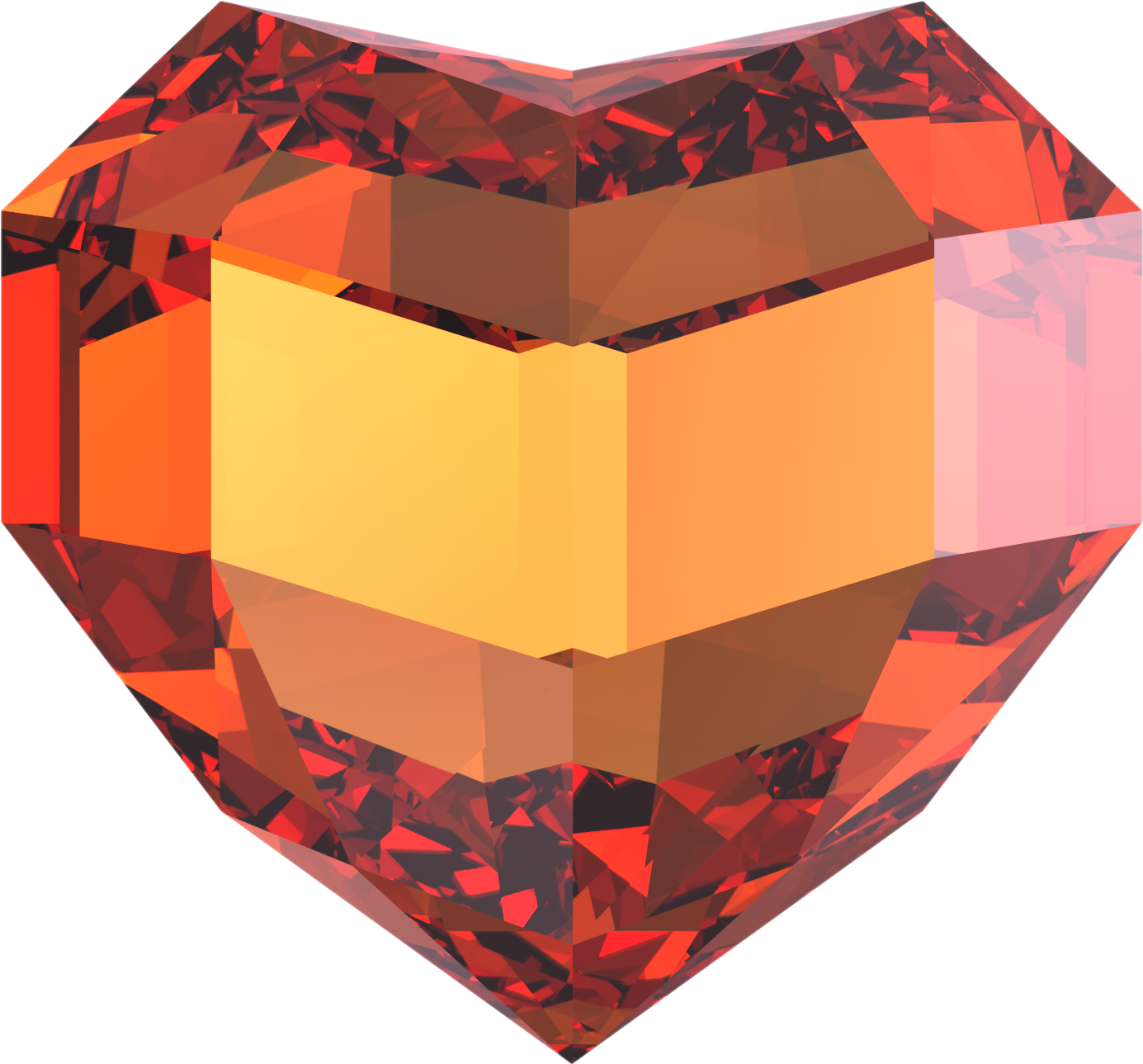 Heart Gemstone Transparent PNG Image