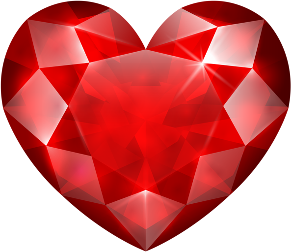 Heart Gemstone Transparent PNG Image