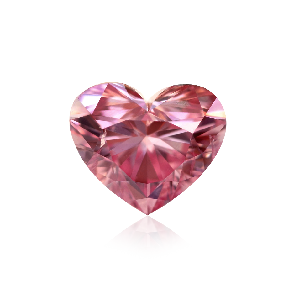 Pink Heart Gemstone File Transparent PNG Image