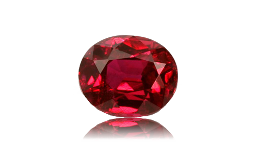 Gemstone Ruby Red Transparent PNG Image