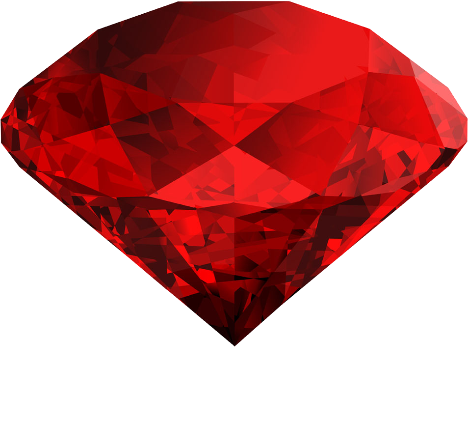 Gemstone Ruby Transparent PNG Image