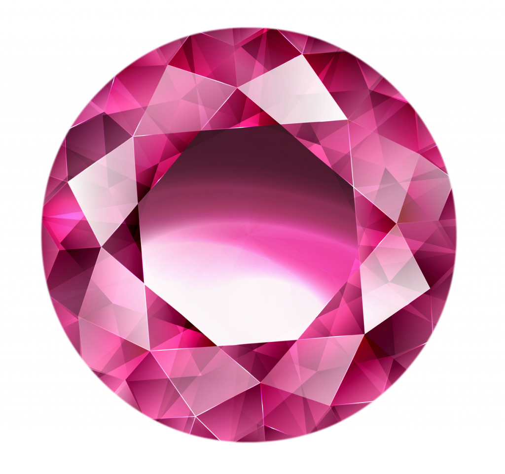 Gemstone Ruby Transparent PNG Image