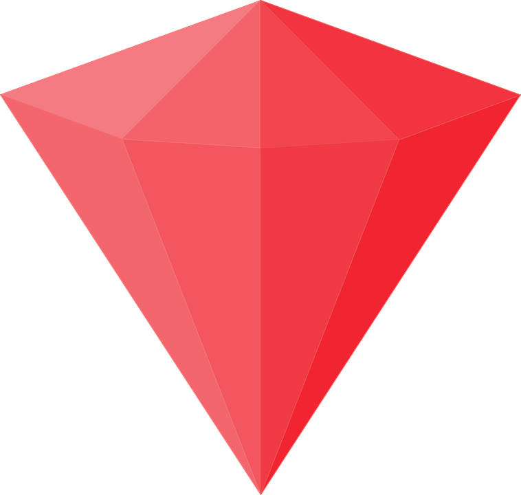 Gemstone Vector Ruby Transparent PNG Image
