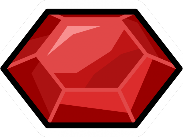 Gemstone Vector Ruby Transparent PNG Image