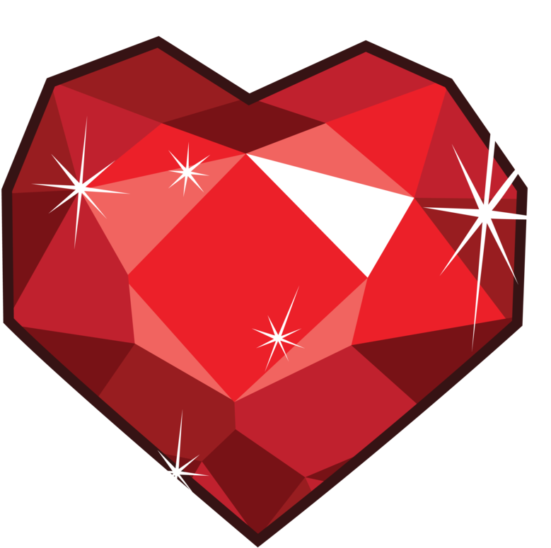 Gemstone Vector Ruby Transparent PNG Image