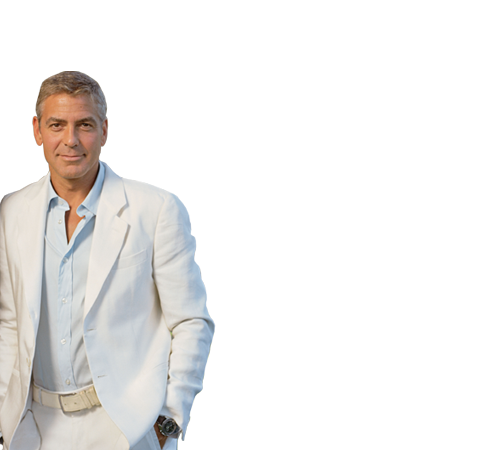 George Clooney Transparent PNG Image
