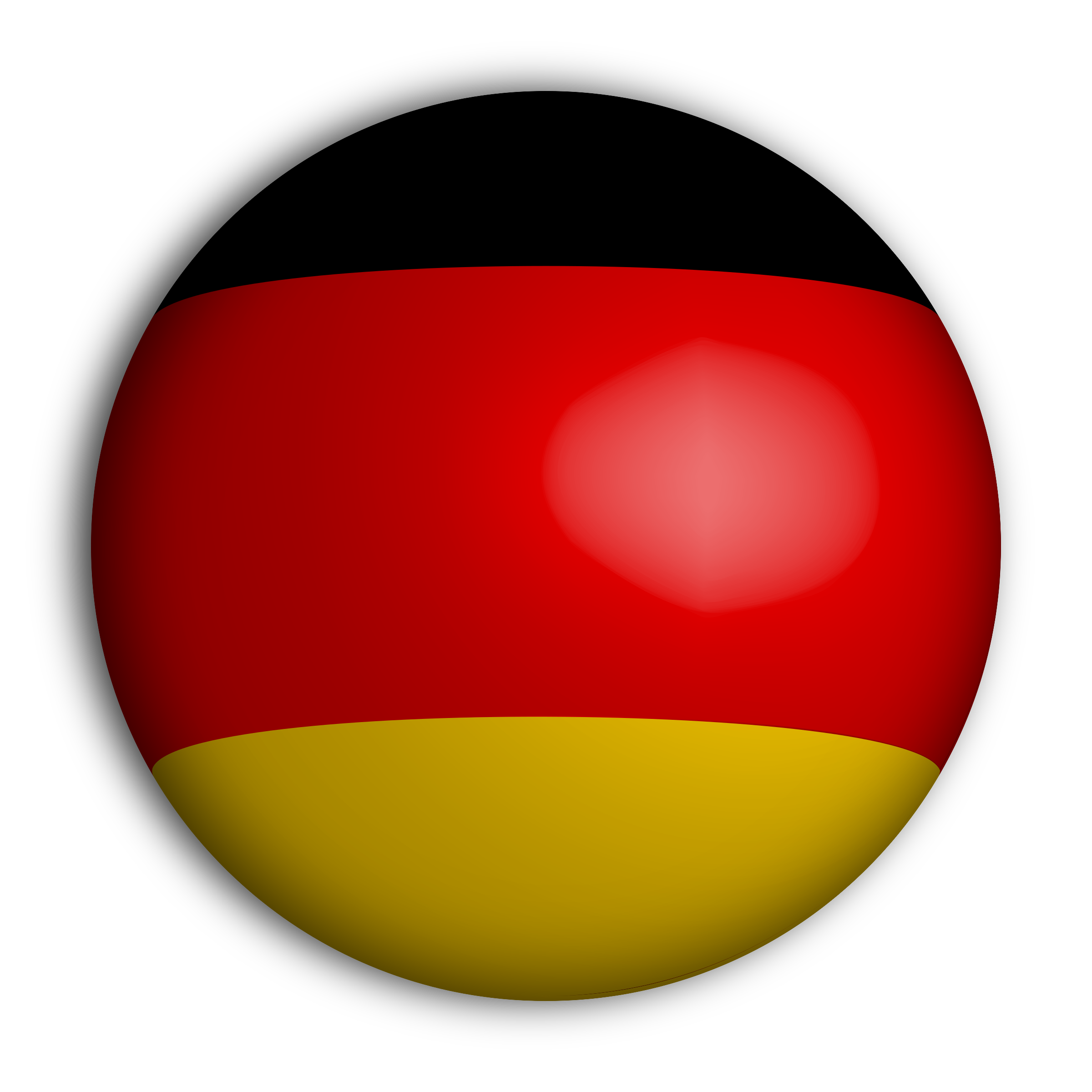 Flag Germany Circle Transparent PNG Image