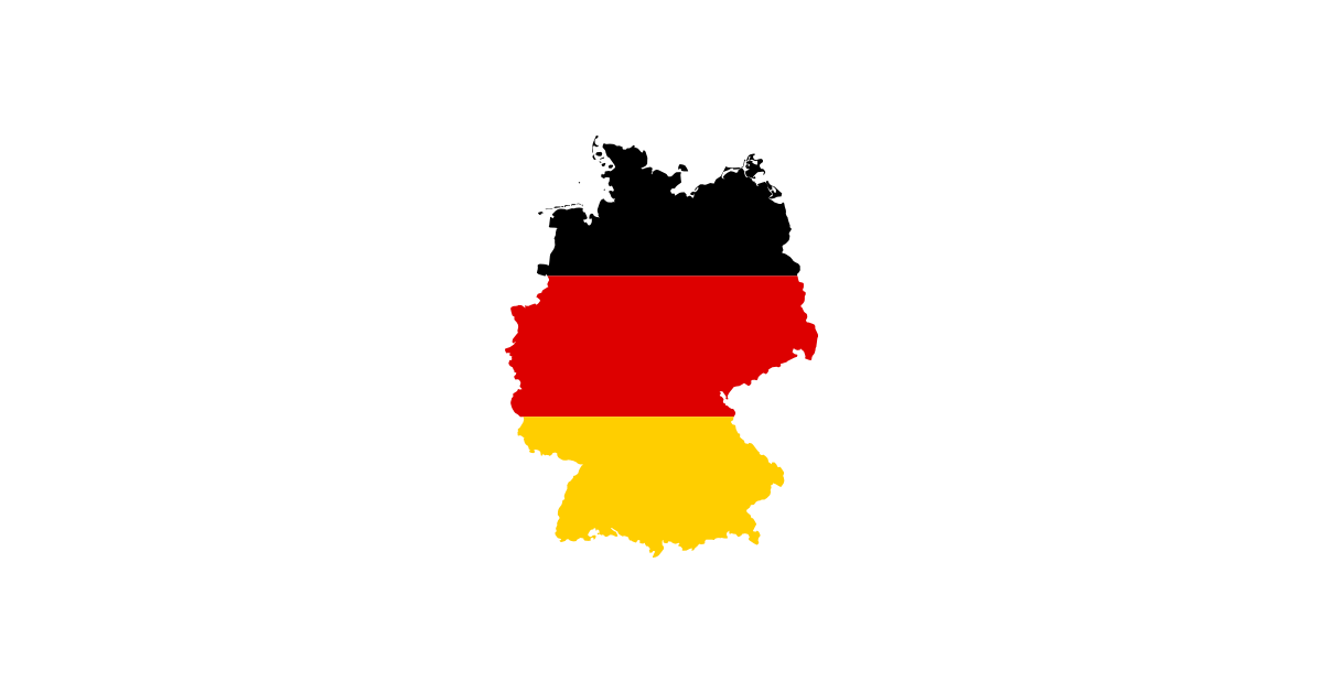 Map Flag Germany Transparent PNG Image