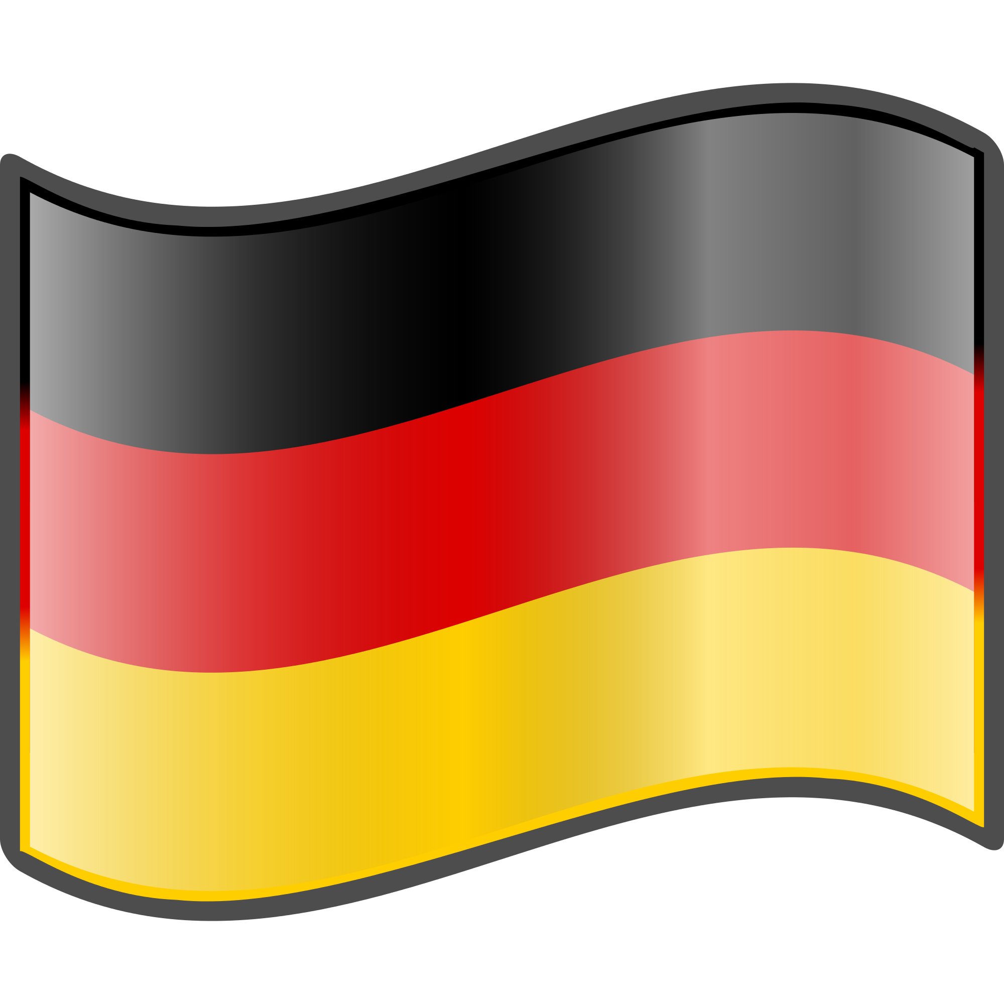 Waving Flag Germany Transparent PNG Image