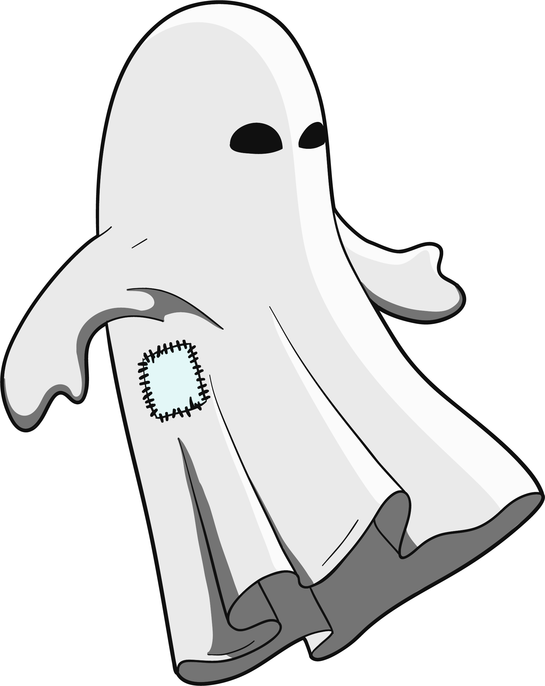Ghost Vector File Transparent PNG Image